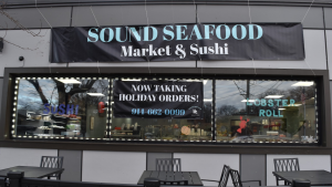 Sound Seafood is located just across the street from MHS!